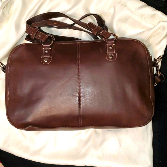 Coach Ladies Leather Handbag - Picture 10 of 16